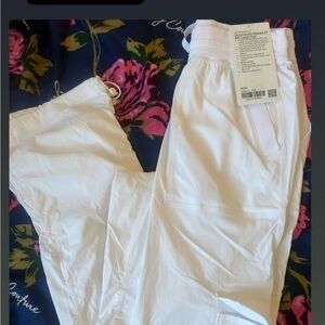 White Athletic Pants